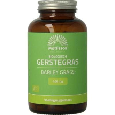 Mattisson Gerstegras barley grass Europa 400mg bio