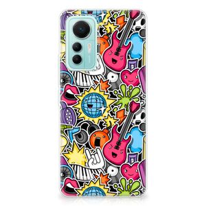 Xiaomi 12 Lite Silicone Back Cover Punk Rock