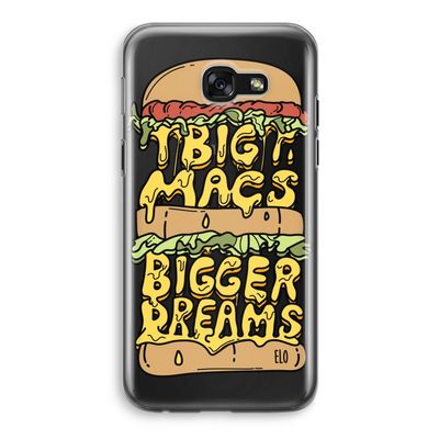 Big Macs Bigger Dreams: Samsung Galaxy A5 (2017) Transparant Hoesje