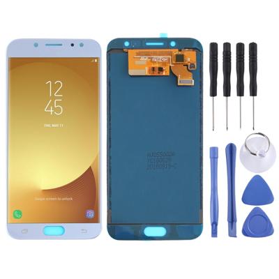 LCD-scherm en digitizer volledige assemblage (TFT-materiaal) voor Galaxy J7 (2017) J730F/DS J730FM/DS (blauw)