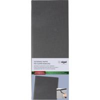 Sigel GM101 Drankenmap 1/2 DIN A4 1 stuk(s) Incl. 2 dubbele transparante hoezen voor 8 paginas, Rubberen binding Antraciet