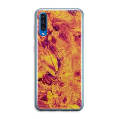 Eternal Fire: Samsung Galaxy A50 Transparant Hoesje