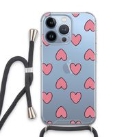 Ondersteboven verliefd: iPhone 13 Pro Transparant Hoesje met koord