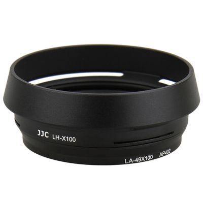 JJC LH-JX100 Fuji Zonnekap Zwart