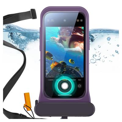 iPhone 15 Pro/14 Pro/13 Pro Waterproof Phone Pouch Pro - Purple - 1 Pack