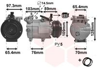 AIRCO COMPRESSOR 2.0 - Type Visteon 1800K391