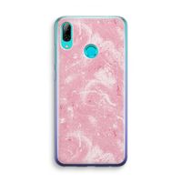 Abstract Painting Pink: Huawei P Smart (2019) Transparant Hoesje