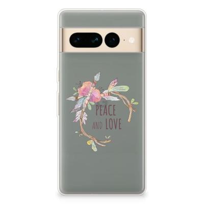 Google Pixel 7 Pro Telefoonhoesje met Naam Boho Text Google Pixel 7 Pro Telefoonhoesje met Naam Boho Text
