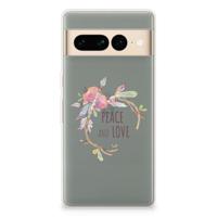 Google Pixel 7 Pro Telefoonhoesje met Naam Boho Text