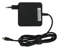 Replacement Laptop USB-C Wandlader 65W Zwart - thumbnail