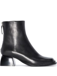 Nodaleto bottines à fermeture zippée - Noir