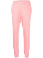 Sporty & Rich pantalon de jogging à logo brodé - Rose