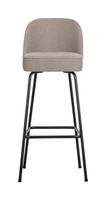 BePureHome Barkruk 'Vogue' Woven, kleur Zand (zithoogte 80cm)