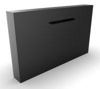 Cascadi Aluminium Watervalelement (naast vijver) Lengte: 1000 Breedte: 250 Hoogte: 1600 - Geroba