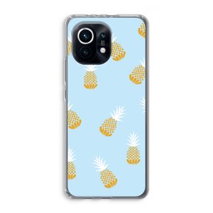 Ananasjes: Xiaomi Mi 11 Transparant Hoesje