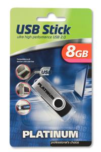 Bestmedia HighSpeed USB Stick Twister 8 GB USB flash drive USB Type-A 2.0 Zilver