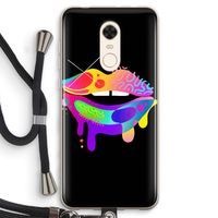 Lip Palette: Xiaomi Redmi 5 Transparant Hoesje met koord