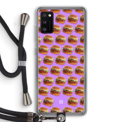 Giants: Samsung Galaxy A41 Transparant Hoesje met koord