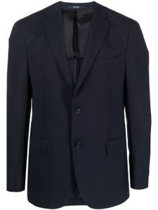 Boggi Milano blazer Travel à simple boutonnage - Bleu