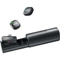 Godox C01 Kit 2 2.4G Wireless Microphone System Black