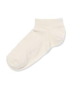 HEMA Dames Enkelsokken Structuur Beige (beige)