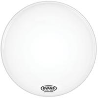 Evans BD24RGCW-NP EQ3 No Port Coated White 24 inch bassdrumvel