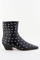 Toral enkellaarsjes TL-IRENE PUNK napa iris negro