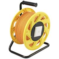 Renkforce RJ45 Netwerk Verlengkabel CAT 7a 90.00 m Oranje Rond