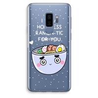 I'm A Hopeless Ramen-Tic For You: Samsung Galaxy S9 Plus Transparant Hoesje - thumbnail