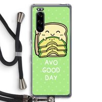 Avo Good Day: Sony Xperia 5 Transparant Hoesje met koord