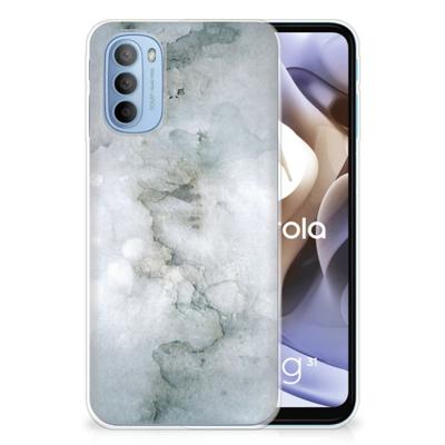 Hoesje maken Motorola Moto G31 | G41 Painting Grey Hoesje maken Motorola Moto G31 | G41 Painting Grey