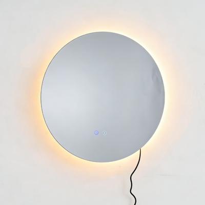 60 cm Ronde LED-Verlichte Spiegel Badkamerspiegel met Instelbare Helderheid