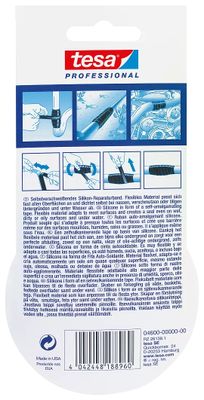 TESA 04600-00000-00 afdichtingstape Transparant 3 m
