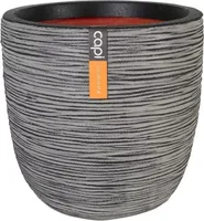 Capi pot bol rib - Ø35 cm antraciet Capi pot bol rib - Ø35 cm antraciet