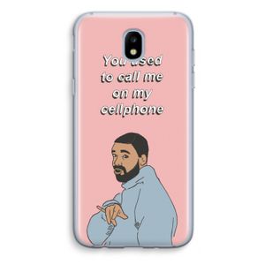 Hotline bling: Samsung Galaxy J5 (2017) Transparant Hoesje