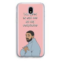 Hotline bling: Samsung Galaxy J5 (2017) Transparant Hoesje