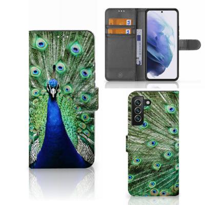 Samsung Galaxy S22 Plus | Telefoonhoesje | Met pasjeshouder | Pauw