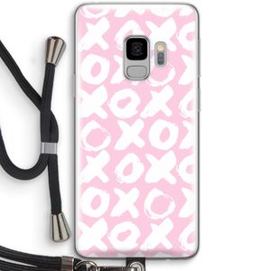 XOXO: Samsung Galaxy S9 Transparant Hoesje met koord