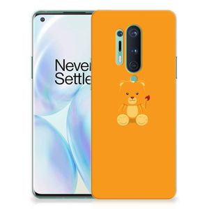 OnePlus 8 Pro Telefoonhoesje met Naam Baby Beer