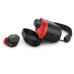 Philips TAA5508BK/00 hoofdtelefoon/headset True Wireless Stereo (TWS) In-ear Oproepen/muziek Bluetooth Zwart, Rood