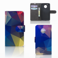Motorola Moto G5 Book Case Polygon Dark - thumbnail