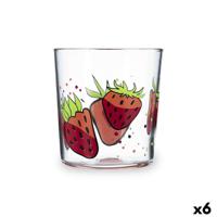 Waterglas Luminarc Fresas Multicolour Glas Aardbeien 360 ml (6 Stuks)