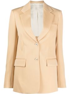 Lanvin single-breasted virgin wool blazer - Beige