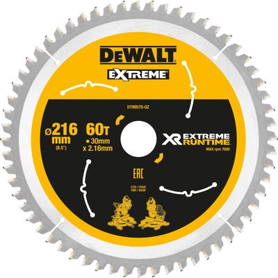 DEWALT Reciprozaagblad DT99570, 216 / 30mm