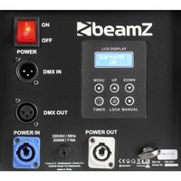 BeamZ S2500 verticale / horizontale rookmachine met licht - 2500W - thumbnail