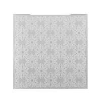 Nellie's Choice • 3d embossing folder achtergrond kerst sneeuwvlokken 15x15cm