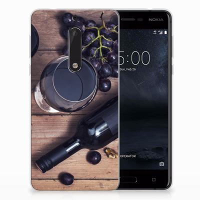 Nokia 5 | Siliconen Case | Wijn