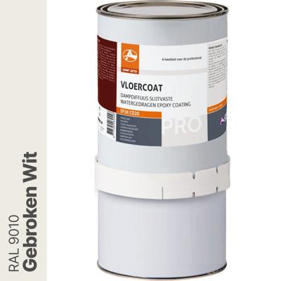 OAF PRO 2K Epoxy Vloercoating CD20 Gebroken Wit (RAL 9010) 1 kg
