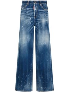 DSQUARED2 jean San Diego à coupe ample - Bleu