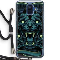 Cougar and Vipers: Samsung Galaxy A6 (2018) Transparant Hoesje met koord